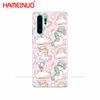 Silicon Phone Cover Case for Huawei P30 PRO LITE P SMART 2019 Plus P Smart Z P20 Lite 2019 Unicorn On Rainbow Jetpack