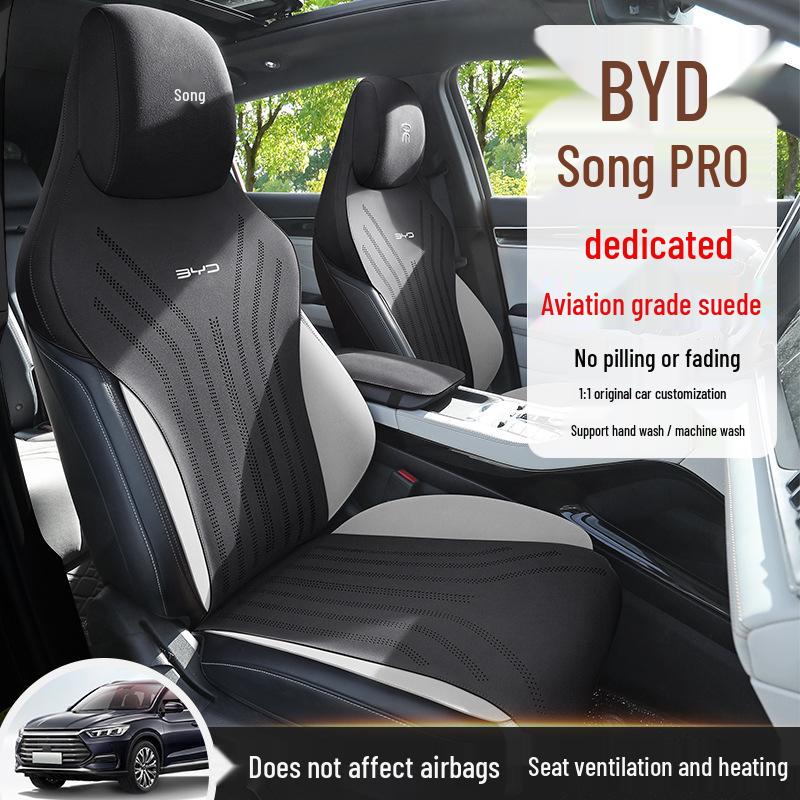 New Semi-Wrapped Car Seat Cushions for BYD Song PRO (5-Seater)