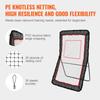 VEVOR Lacrosse Rebounder for Backyard, 1219.2 X 2133.6 Mm Volleyball Bounce Back Net, Pitchback Throwback Baseball Softball Return Training Screen