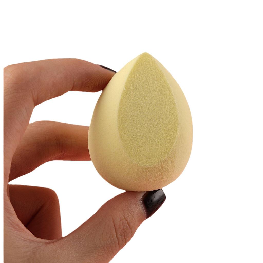 Sada Beauty Blenderů bez latexu: Houbičky na make-up ve tvaru kapky s úložným boxem - 4 houbičky s vysokou elasticitou