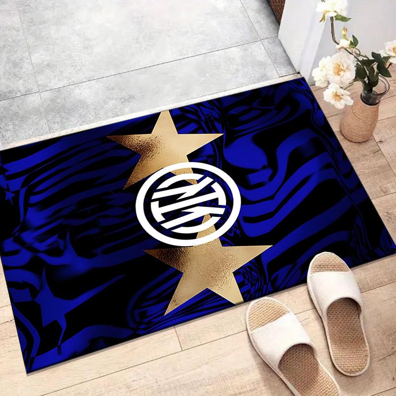 I-Internazionale Milano (8)Printed Area Rug Carpet for Bedroom Living Room Home Decor Rugs Mat Non Slip Mat Rug for Bedside