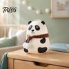 Creative Birthday Gift Silicone Panda LED Night Light, Rechargeable Cartoon Bedside Lamp with 7 Nursery Light Colors, Soft Color Changing Desk
