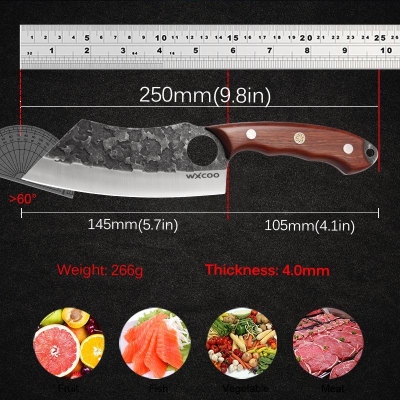 Nerezový kuchařský nůž Profesionální Santoku Univerzální Nůž na zeleninu Kuchyňský nůž Domácí potřeby Nože do kuchyně