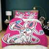 Cartoon Sylveon Duvet Cover Bedding Comforter Sets Sylveon  Quilt Cover And Pillowcases Single/Double/Queen/King