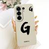 For Tecno Camon 50 4G Lucky Initial Letter Phone Case For Tecno Camon50 4G CN5 Soft Silicone Shockproof Cases Bumpers