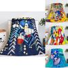 Entzückende Sonic Igel Plüsch Fleece Decke Für Kinder Perfekt Für Winterlichen Komfort