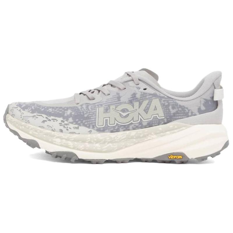 HOKA ONE ONE Speedgoat 6 Stellar Grey Alabaster Sneakers 1147791-SYLB 40.5 серый