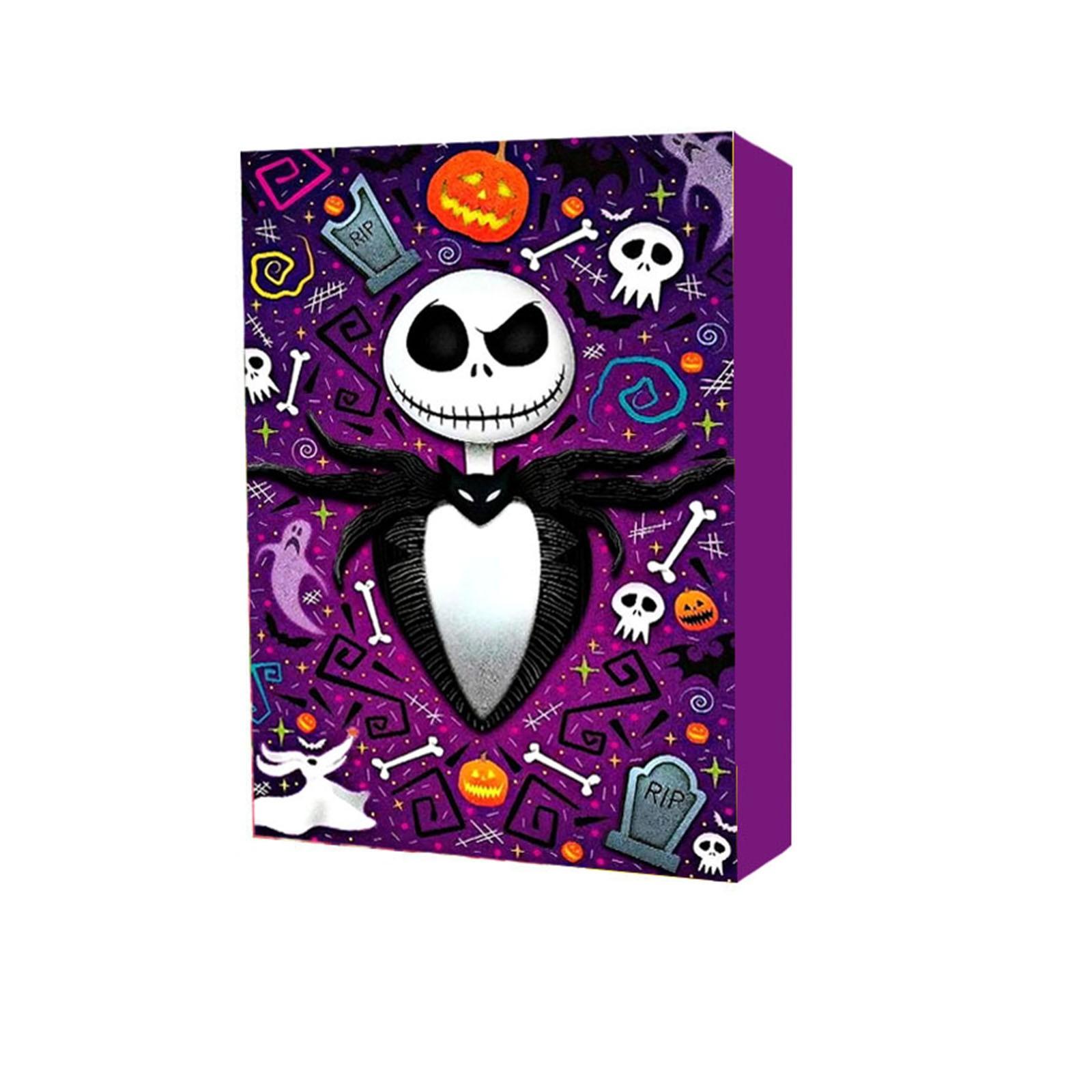 

Адвент-календарь для кукол на Хэллоуин содержит 24 подарка, адвент-календарь с фигурками ужасов на Хэллоуин, календарь обратного отсчета на Хэллоуин с игрушками-сюрпризами One Size