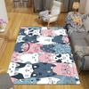 Cozy Cartoon Cats Rug Floor Mat for Living Room or Bedroom Soft and Comfortable Carpet a Gift for Birthday and Holiday.ZFF0913371