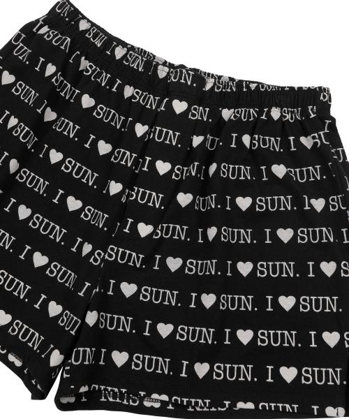 [Sonntags-Obstmarkt] I LOVE SUN TRUNK BLACK [Versand aus Korea] 100% Original
