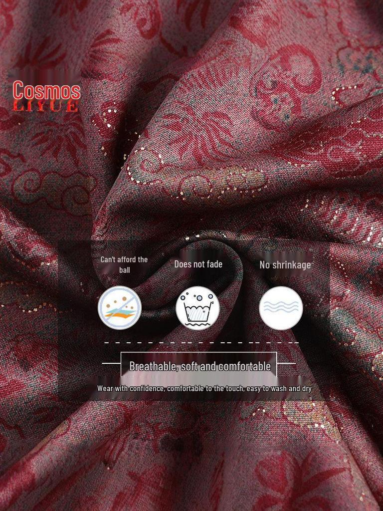 Autumn Long-Sleeve Lapel Shirt for Middle-Aged & Elderly Women