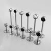 1Pcs 19/22/25mm Pipe Bracket Stainless Steel Wardrobe Hanger  for Clothes Pole Curtain Rod