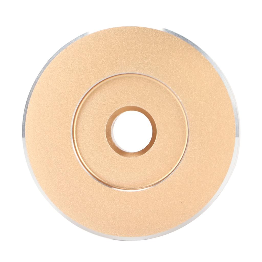 45 RPM Record Turntable Adapter Large Hole Conversion Sheet   Black Clamp Adapter for Most Big Hole Records
