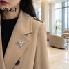 Brooch Pin with Invisible Safety Buckle, Star Shape Lapel Cubic Scratch Resistant Zirconia Rhinestone Accent, for Suits Shirts Wedding Formal
