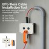 Wire Puller Heavy Duty for Electricians Handheld Cable Tugger for Quick Electrical Wiring Installations