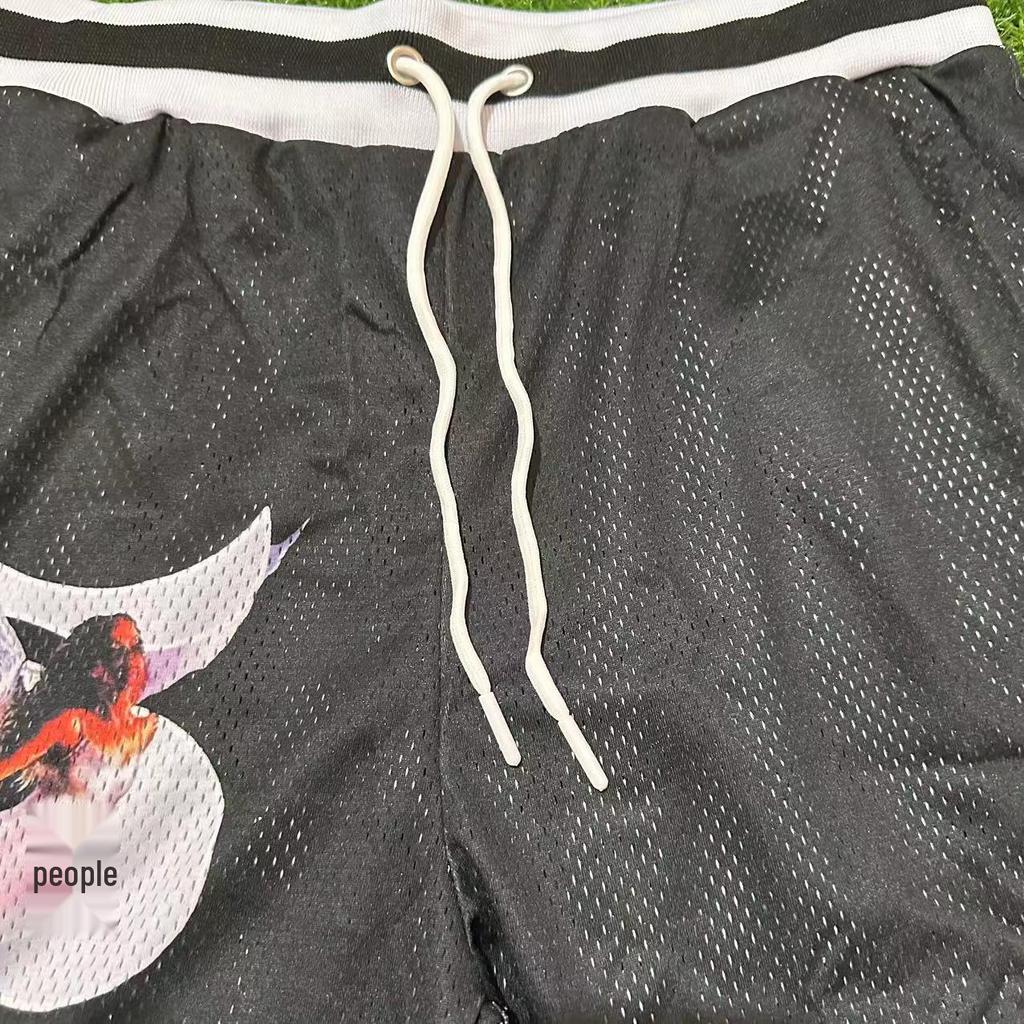 Unisex Trendy Quick-Dry Digital Print Basketball Shorts - American & European High Street Style