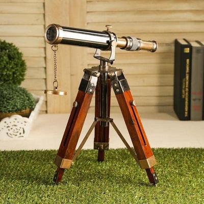Brass Telescope With Tripod Stand