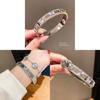 Stainless Steel Flower Pattern Fashion Cuff Bracelet For Women And Teens