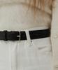 Tatiana Bt8035 Chic Pipe Buckle Cowhide Belt 30Mm 6 Colors