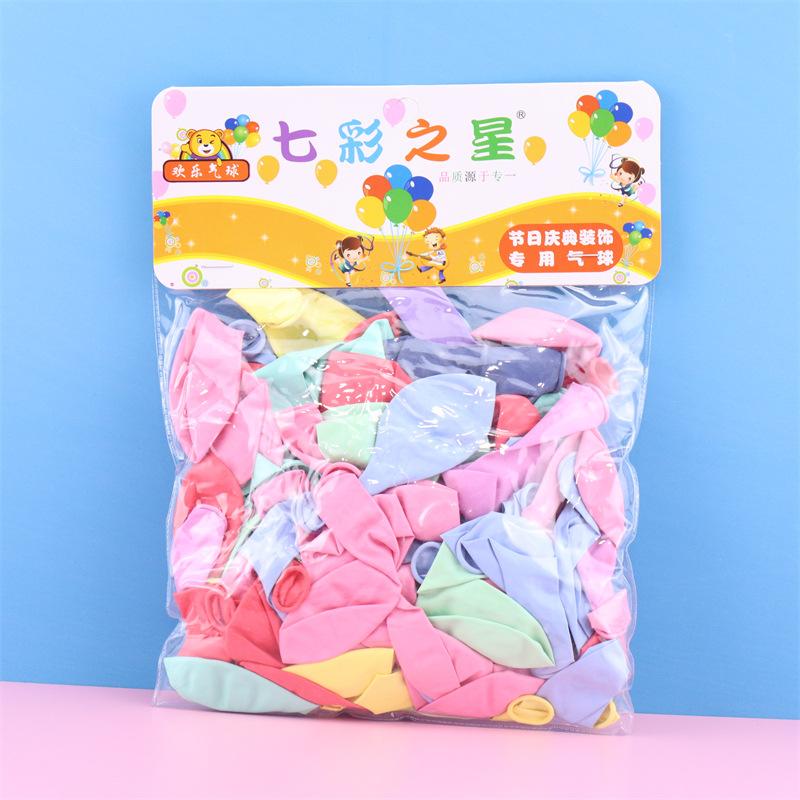 

100 шт. Перламутрові світлі кольори Поставки Дитячий садок Святкові подарунки Декоративні повітряні кулі Іграшки Призи