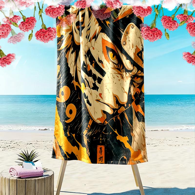 Naruto Beach Towel, A Must-have for Any Perfect Trip, Perfect Birthday, Holiday Gift For Family and Friends