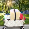 2 Pieces Cargo Strap with Quick-Release Buckle Versatile for Campers, Travelers