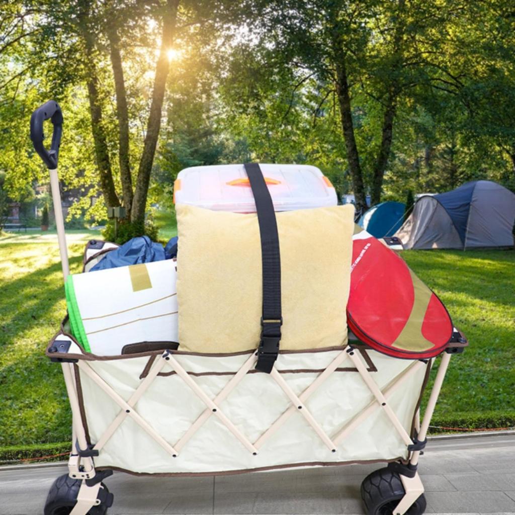 2 Pieces Cargo Strap with Quick-Release Buckle Versatile for Campers, Travelers