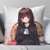 Nanase Kurumi Anime Kissenbezug Mode Quadratischer Kissenbezug Schlafzimmer Sofa Raum Ins Dekoration Freizeit