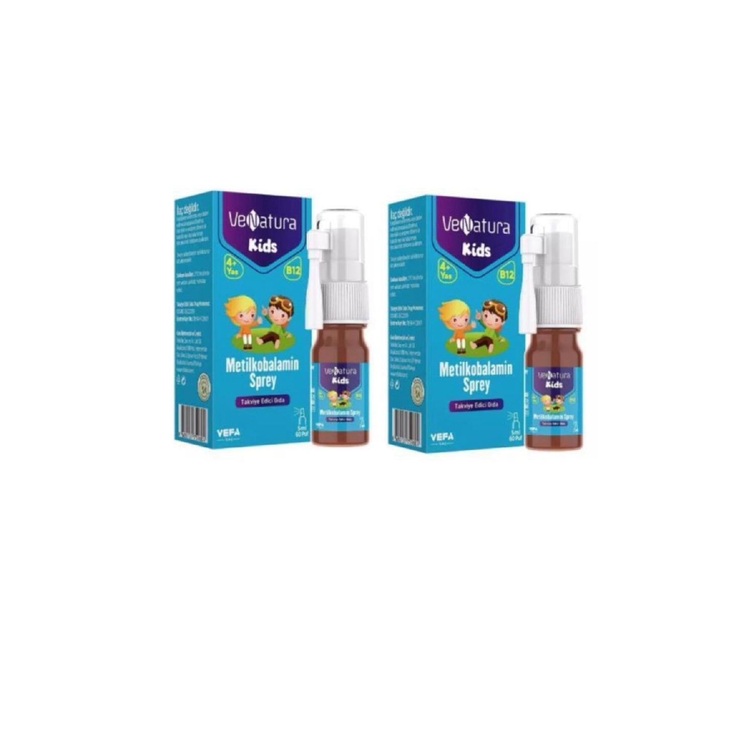 

Kids B12 Methylcobalamine 5 мл 60 Puff Spray 2 шт