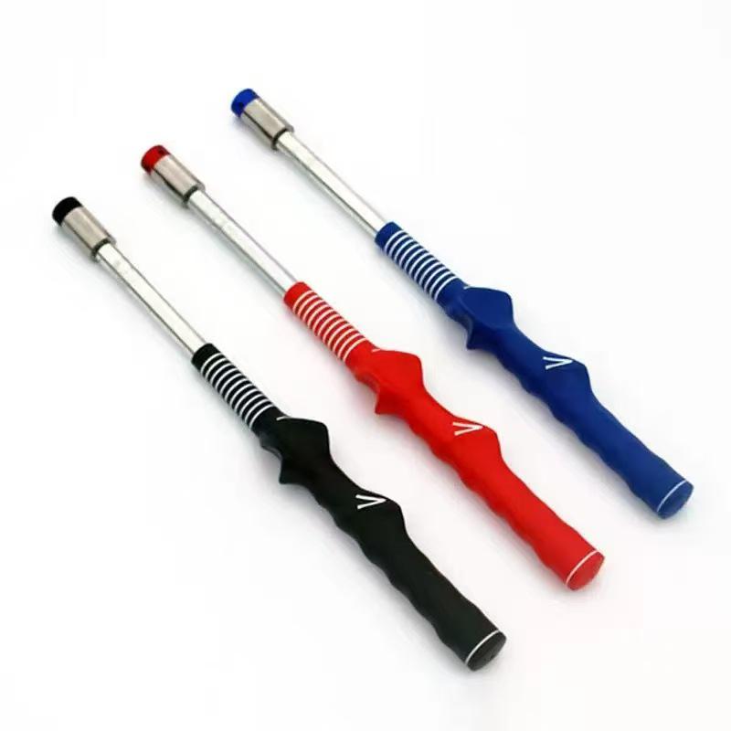 Golf Swing Stick: Retractable Training Aid & Posture Corrector