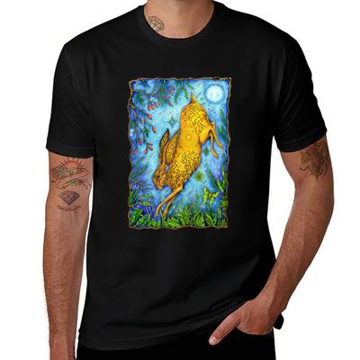 Luna Hase T-Shirt Anime T-Shirt G-Man T-Shirts für Männer T-Shirt Mann Einfaches T-Shirt
