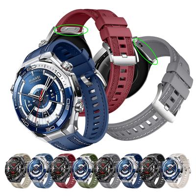 22mm Armband Geeignet für Huawei Watch Ultimate 2 Weiches und Langlebiges Silikon Nylon Ersatzarmband für GT6 Pro GT5 46mm