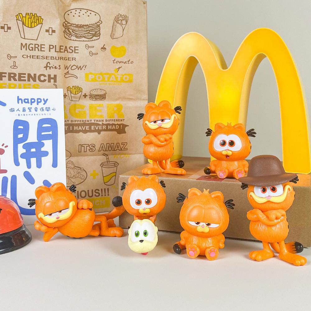 Garfield-Zeichentrickfigur, PVC-Modellspielzeug, Montagefunktion, Geschenkpuppe