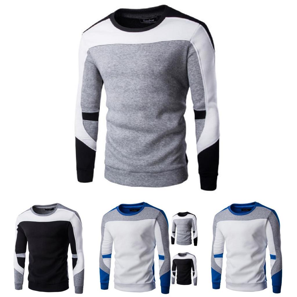Hochwertiger Herren Pulli Pullover Strickjacke Strick Rundhals für stilvollen Komfort