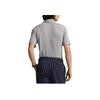 Polo Ralph Lauren Solid Color Pony Embroidered Straight Fit Short Sleeve Polo Shirt Men Tops Gray 710933390-003