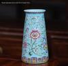 Antique Blue and White Chinese Porcelain Vase - European & American Handicraft for Flower Arrangements