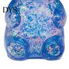 Clear Stress Ball Bear Squeeze Toy Anxiety Relief Glitter Sugar Sensory Soft Stretchy Decompression Fidget Kids