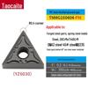 CNC Lathe Double-Sided TNMG160404/08 Triangular Insert for OD/ID Clamping