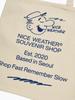 Niceweather Nw Souvenir Guy Tote Bag (Vanilla)