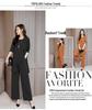 Spring & Autumn Loose Fit Three-Piece Plus Size Women's Fashion Suit
