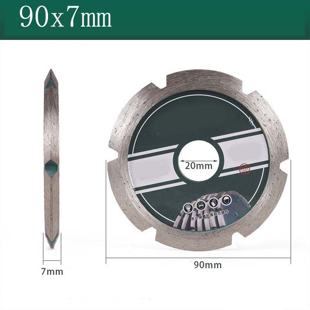 1pc 90/110/125mm V Shape Thickened Saw Blades Tool For Concrete Stone Cutting Disc Angle Grinder Accessories