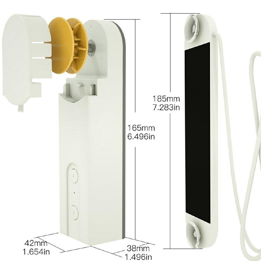 NEW Smart DIY Motorized Chain Roller Blinds Shade Shutter Drive Motor Powered By Solar Panel and Charger Bluetooth APP Control