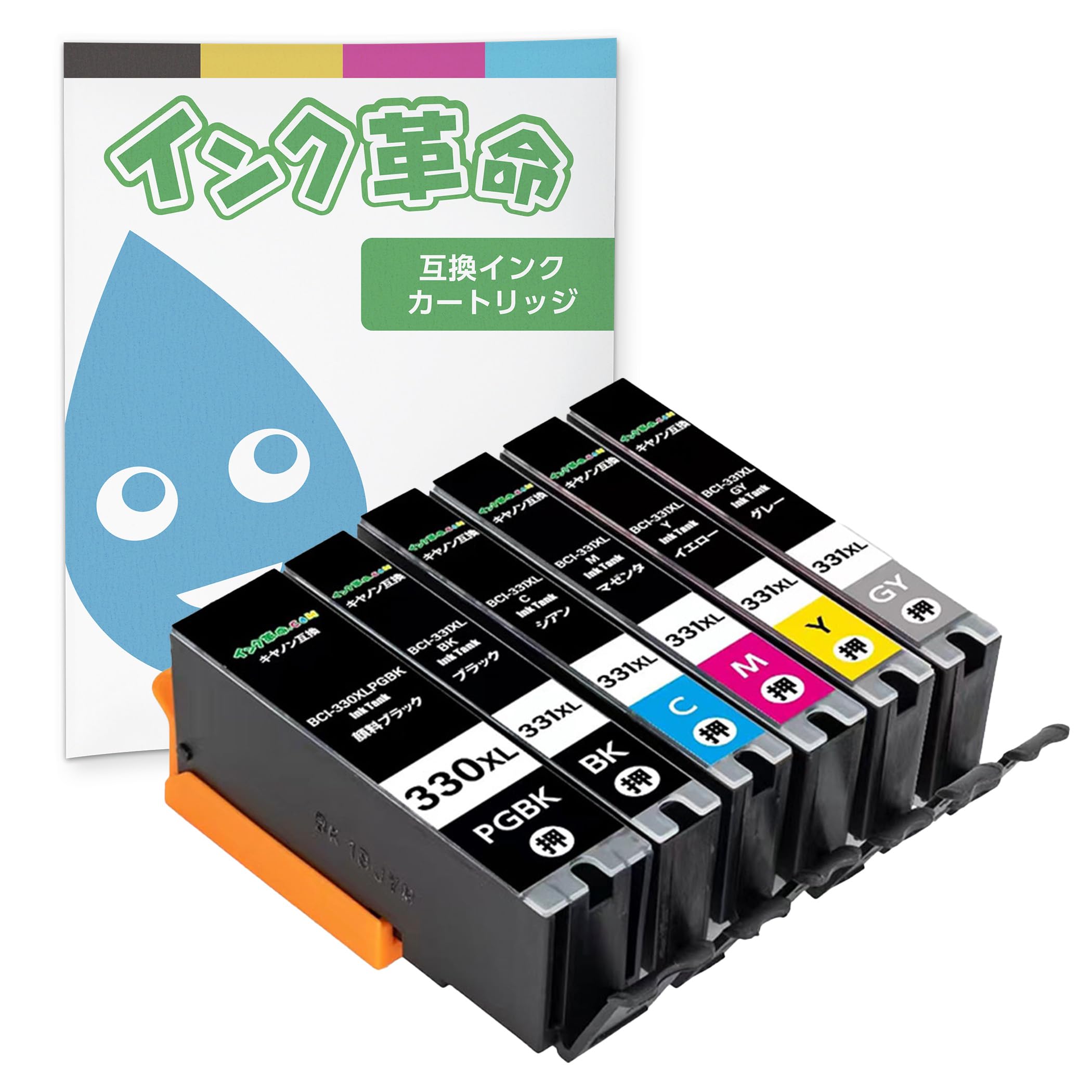 

Ink Compatible Canon Ink Compatible with Genuine Canon Series Includes IC and Level in Compatible with PIXUS and TS8830 Printers Revolution BCI-331