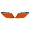 Front Left&Right Marker Light Covers 2048200121 For Mercedes Benz C300 2008-2011