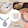 1pc Jewelery Pouch Packaging Bag Soft Velvet Gift Bracelet Necklace Earrings Rings Storage Button Velvet Bag Jewelry Organizer