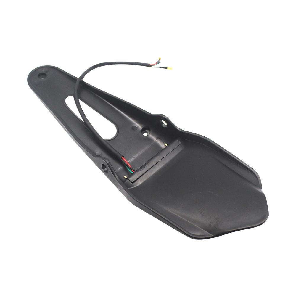 Motorcycle Universal 12V LED Taillight Brake Lamp With Rear Fender License Plate Bracket Holder for Enduro Off-Road Bike