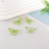 100PC Resin Accessories Transparent Butterfly Seories Patch Deco Parts DIY Children Jewel Keychain Scrapbooking