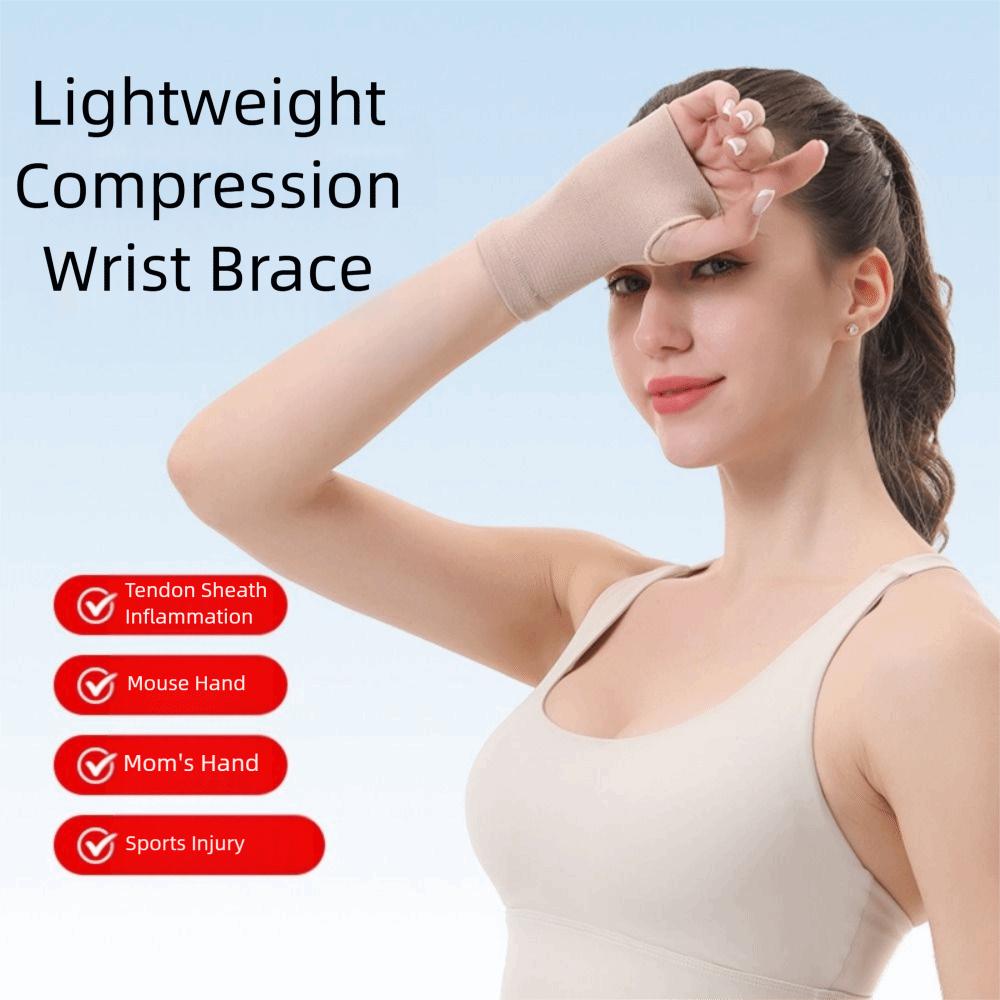 Breathable Wrist Protector Bands Elastic Wristband Sweatband Wrist Brace  Outdoor Sports