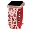 3D Embossed Easter Egg Silicone Strap for Apple iWatch