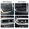 For BMW X5 X6 X7 Series G05 G06 G07 - Car Dashboard Front Left Right Air Conditioning AC Vent Outlet Grille Repair Kit